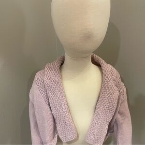 BABY GAP Soft Pink Knit Toddler Cardigan